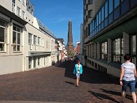 Nordsee 2017 Joerg (80)  Strandstrasse Borkum mit Blick auf den Leuchtturm